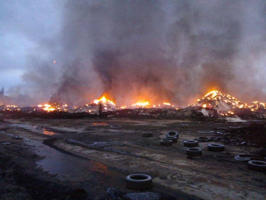 Still burning: Man arrested as investigation gets under way