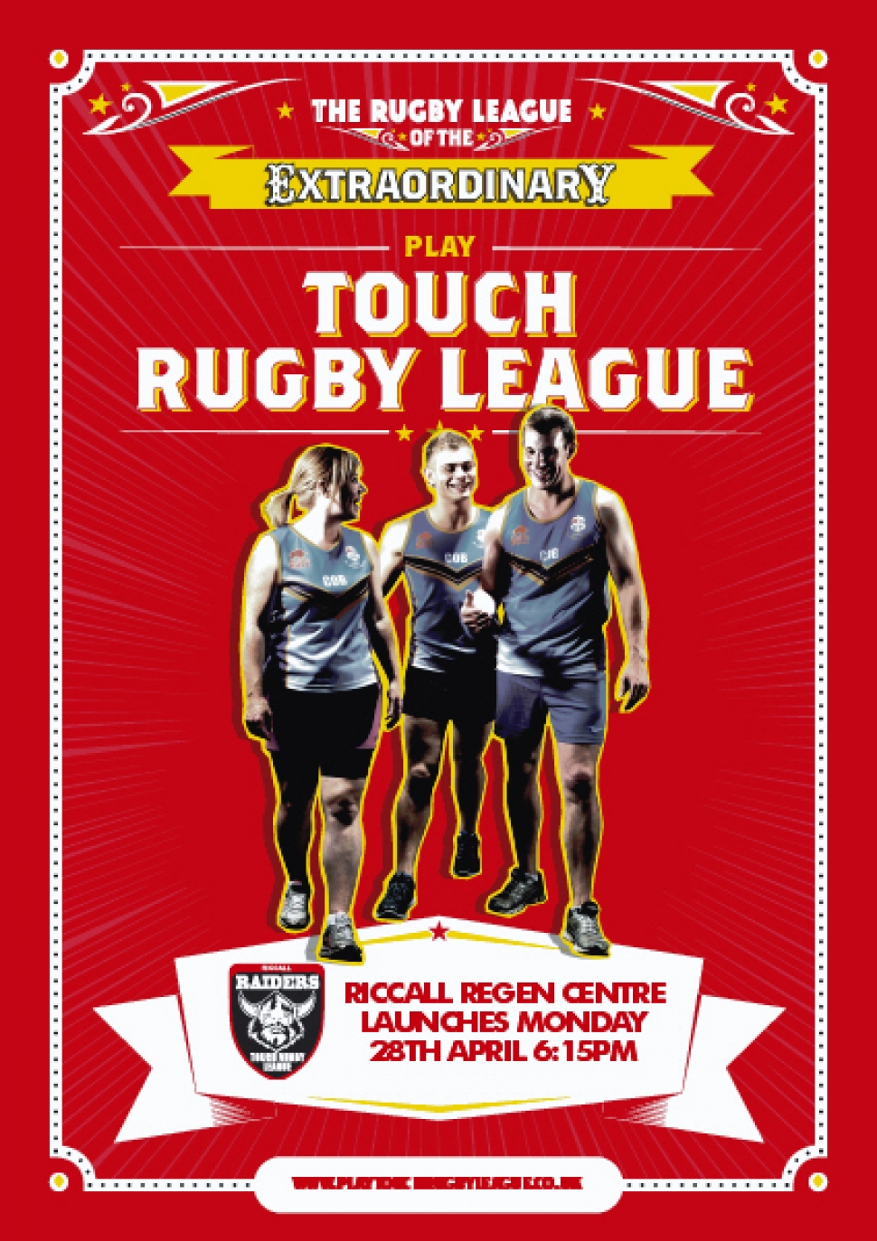 New sessions bring touch rugby league to local sports fans