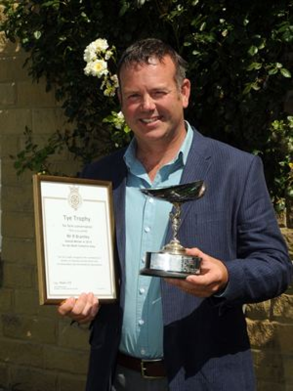 Champion Kelfield farmer, Richard Bramley.