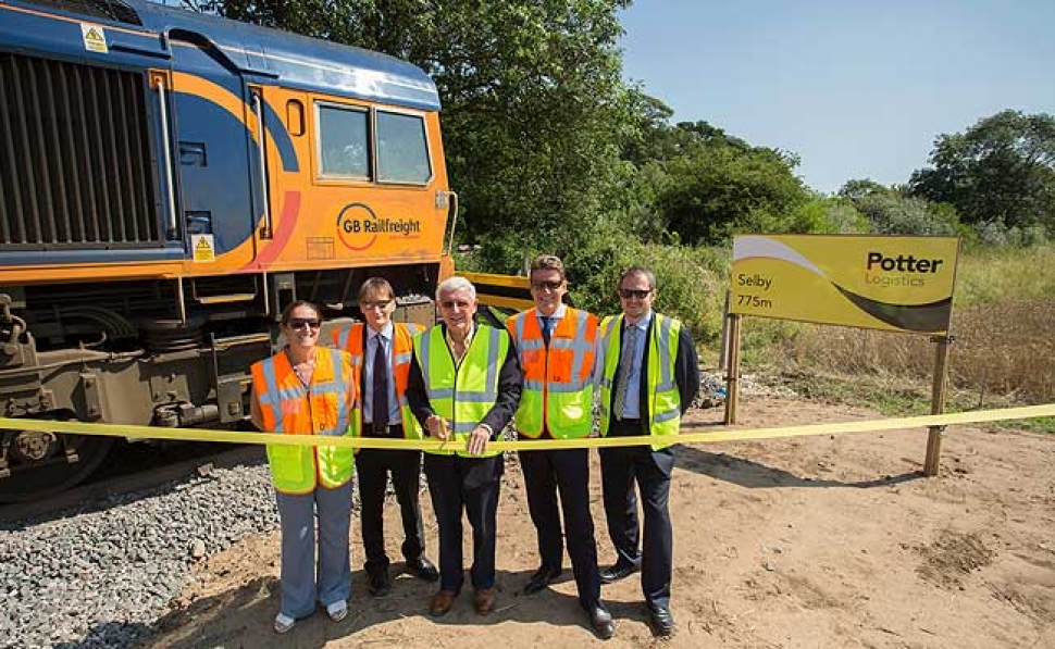 Freight upgrade brings longer trains to Selby terminal