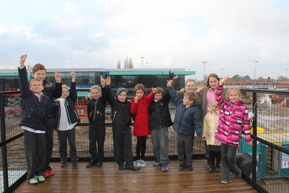 Time capsule buried at new Selby Leisure Centre