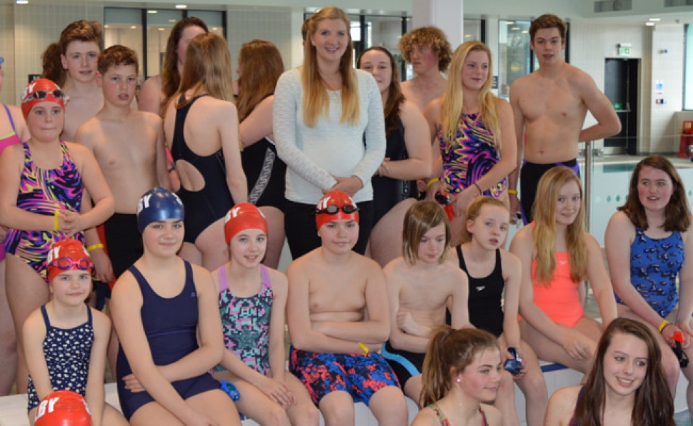 Video: Britain's greatest swimmer opens Selby Leisure Centre