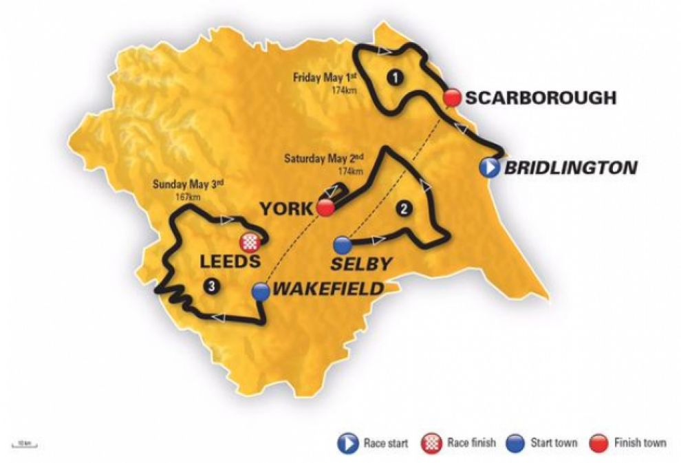 Tour de Yorkshire: Best way to get into town is to 'Park and Stride'