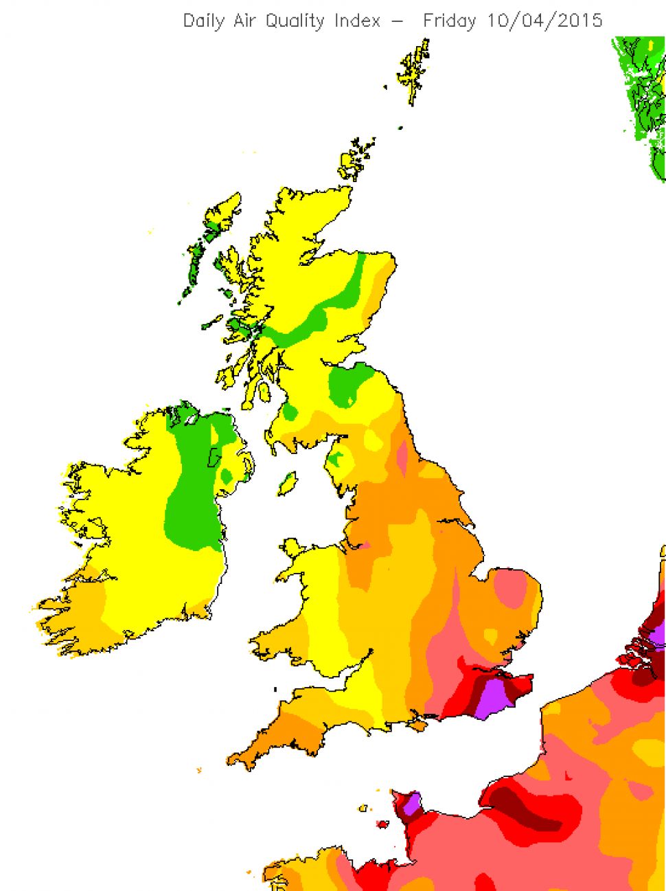 Sore eyes as Saharan dust sparks air pollution warning