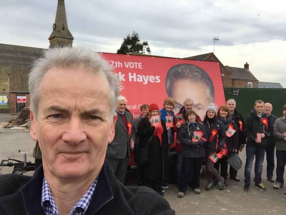 Dr. Mark Hayes, Labour candidate for Selby & Ainsty
