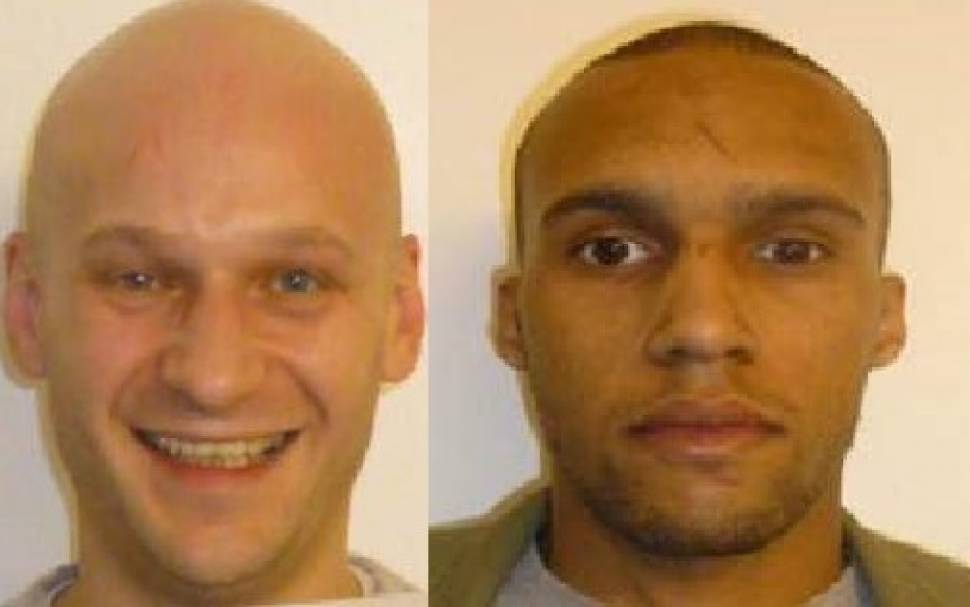 Escaped: Pictured Bryce on the left and St.Phorose on the right.