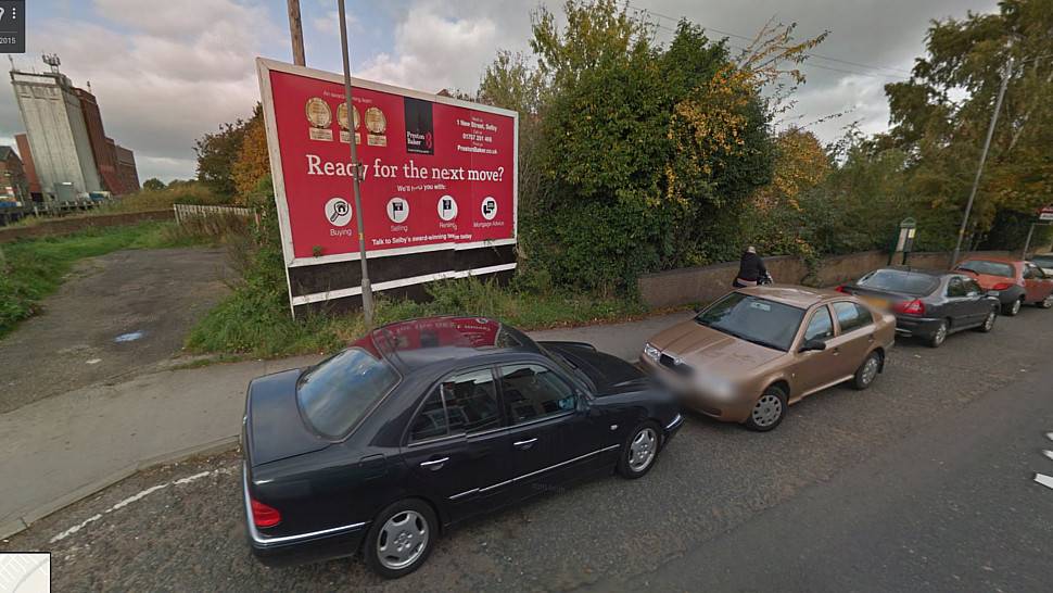 Area of Barlby Road that was cordoned off after man injured on Sunday morning.