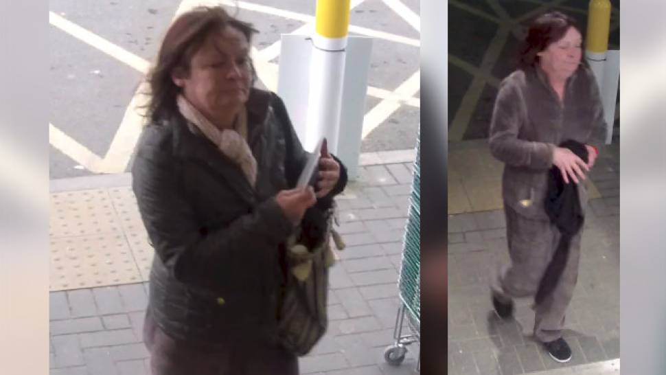 Police hunt garage 'wine thief'