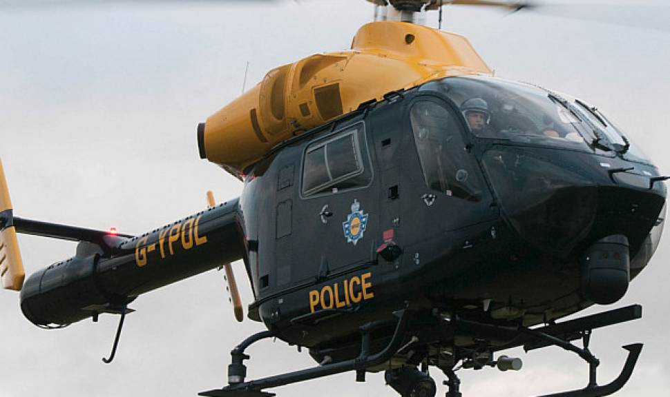 Police helicopter called in to locate man following Selby 'blade' incident