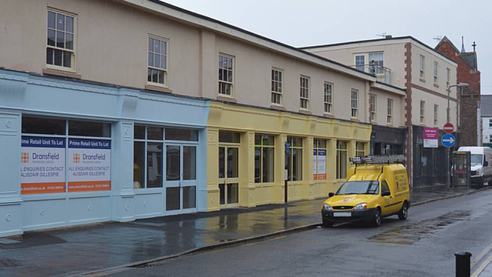 Pizza chain first to move in to new town centre shops