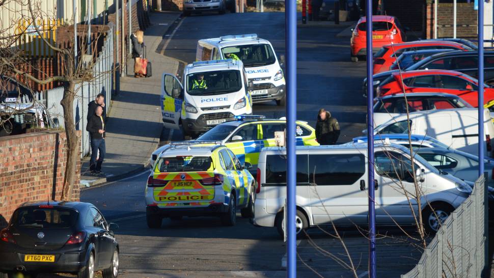 Multi agency response to RTC on Station Road