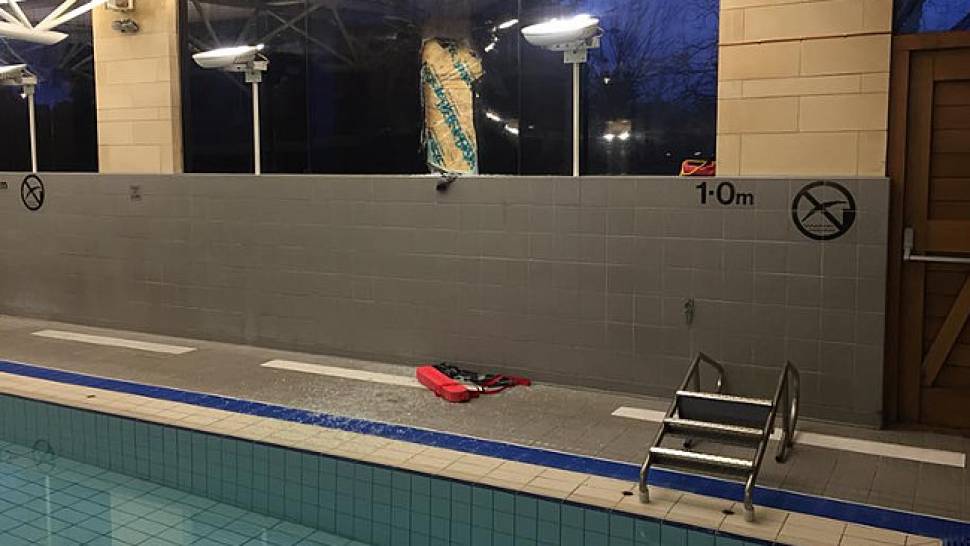 Arrest over Tadcaster pool break in