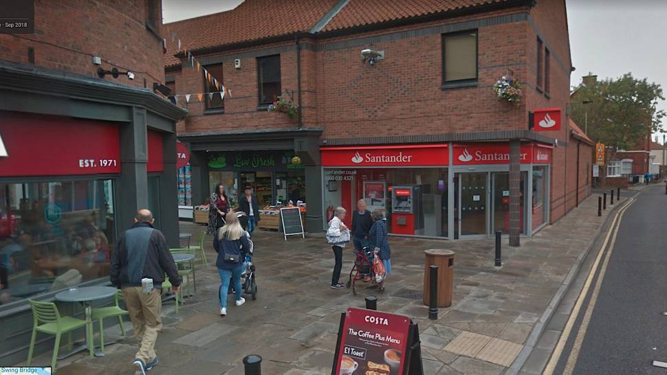 Selby branch among Santander closures